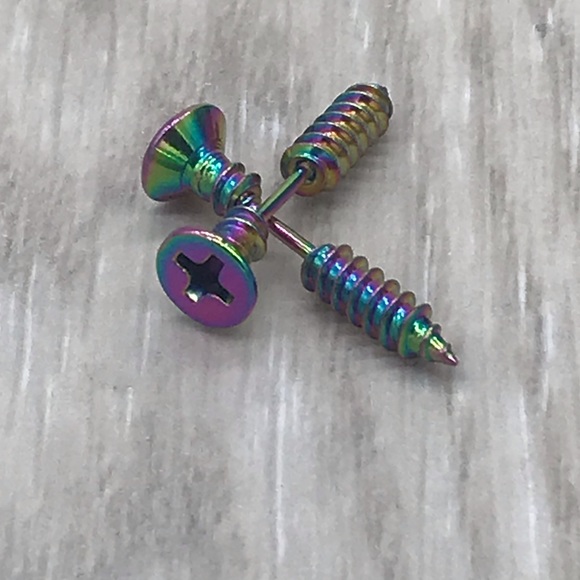 Jewelry - Awesome Screw Earrings